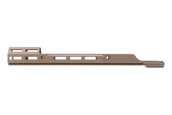 Kinetic Development Group FN SCAR 20S MREX20 AXL Handguard has a flat base